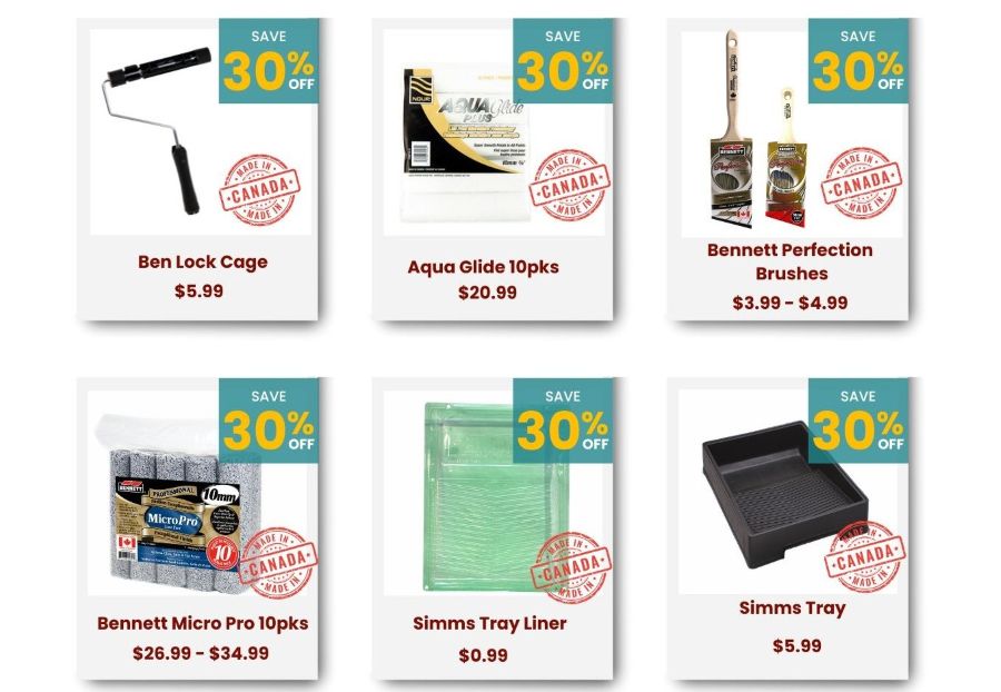 July Paint Supply Sale